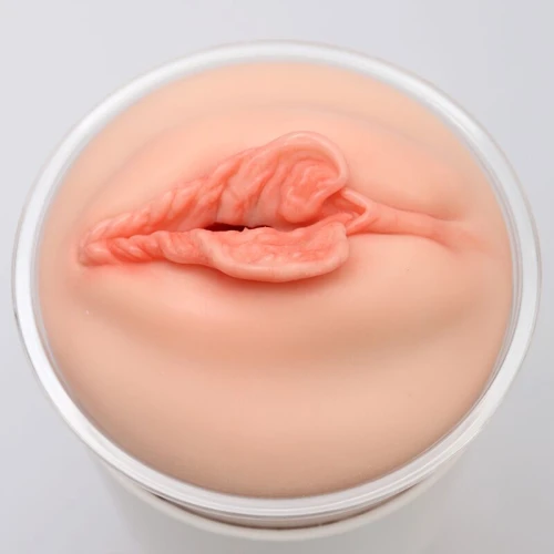 На фото мастурбатор-вагіна Naked Factory Cup Sleeve V–4, наскрізний