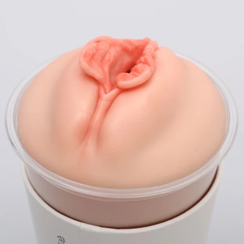 На фото мастурбатор-вагіна Naked Factory Cup Sleeve V–4, наскрізний
