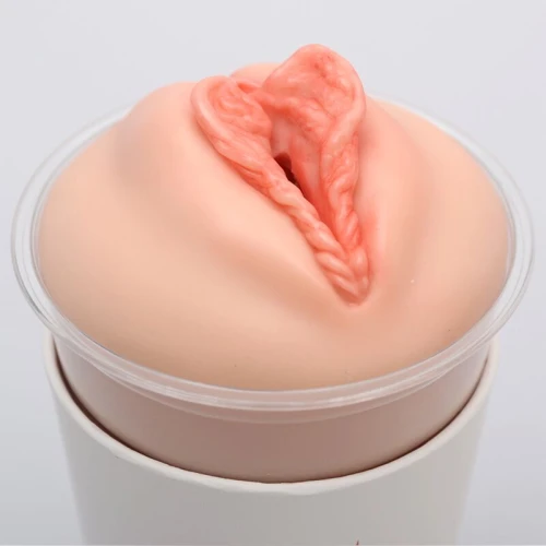 На фото мастурбатор-вагіна Naked Factory Cup Sleeve V–4, наскрізний
