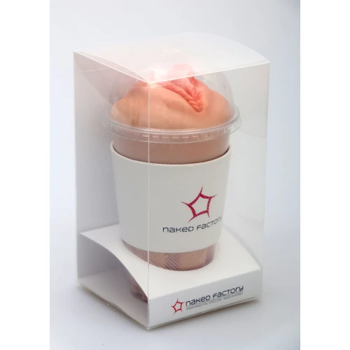 На фото мастурбатор-вагіна Naked Factory Cup Sleeve V–4, наскрізний
