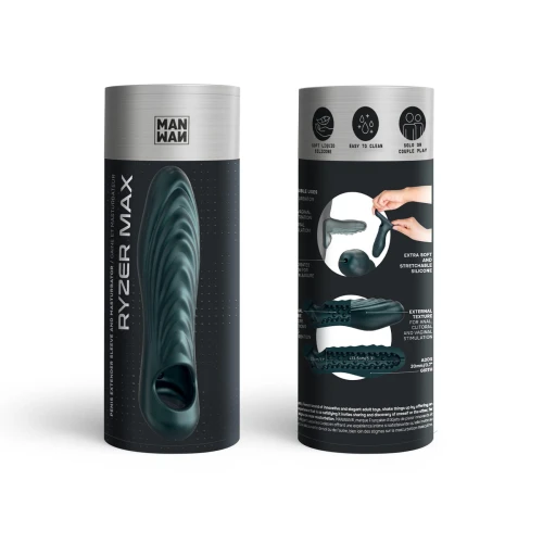 На фото насадку на член Manwan RYZER MAX - Pine Grey