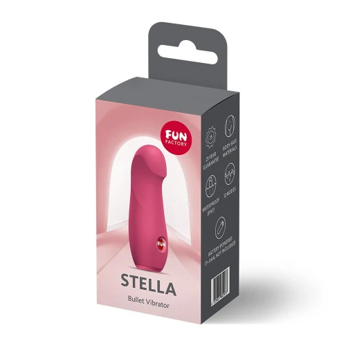 На фото вибратор Fun Factory Stella Raspberry