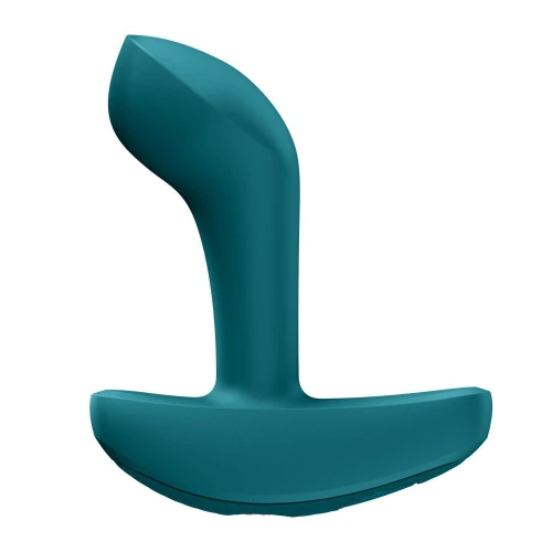 На фото анальная пробка Fun Factory Bootie Vibe Bottle Green