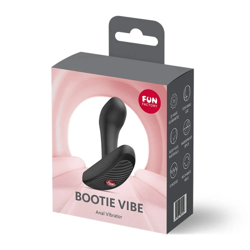 На фото анальная пробка Fun Factory Bootie Vibe Black