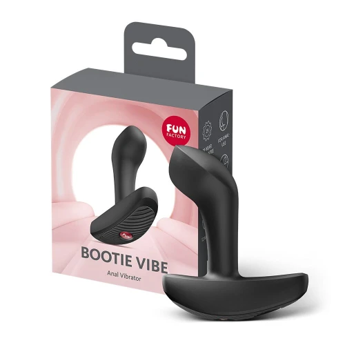 На фото анальная пробка Fun Factory Bootie Vibe Black