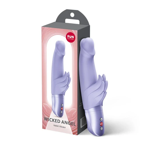 На фото вібратор-кролик Fun Factory Wicked Angel Purple