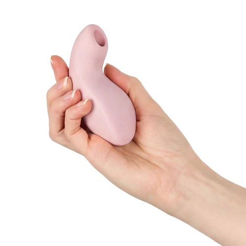 На фото вакуумный стимулятор Fun Factory Luna Soft Pink