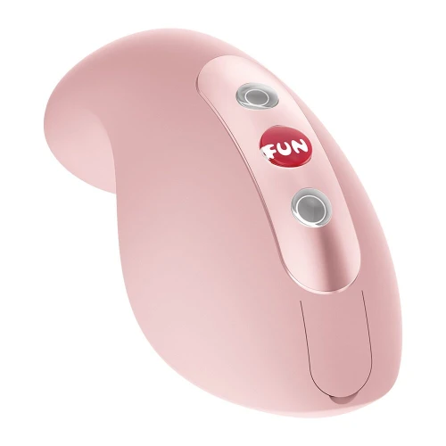 На фото вакуумный стимулятор Fun Factory Luna Soft Pink
