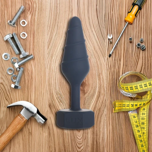 На фото анальная пробка Lux Active Twist Plug Large Blue