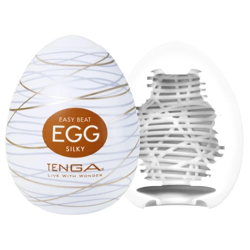 На фото набор мастурбаторов-яиц Tenga Egg Standard 3 Pack 2 (Twister, Bouncy, Silky)
