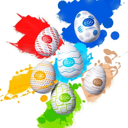 На фото мастурбатор-яйцо Tenga Egg Twister