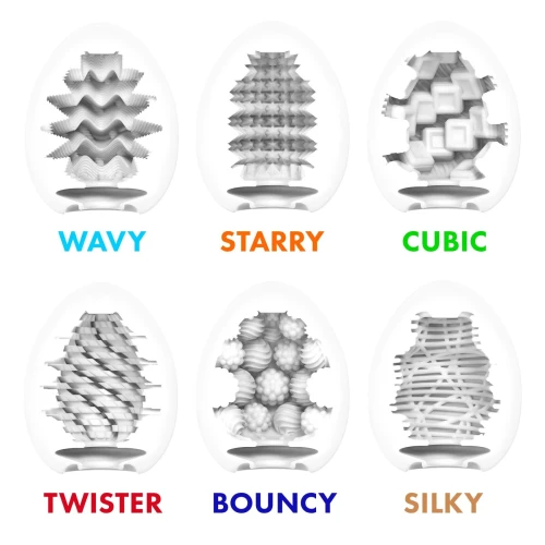 На фото мастурбатор-яйцо Tenga Egg Twister