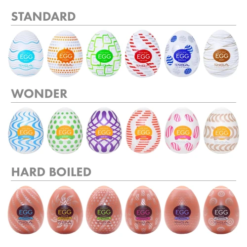 На фото мастурбатор-яйцо Tenga Egg Twister