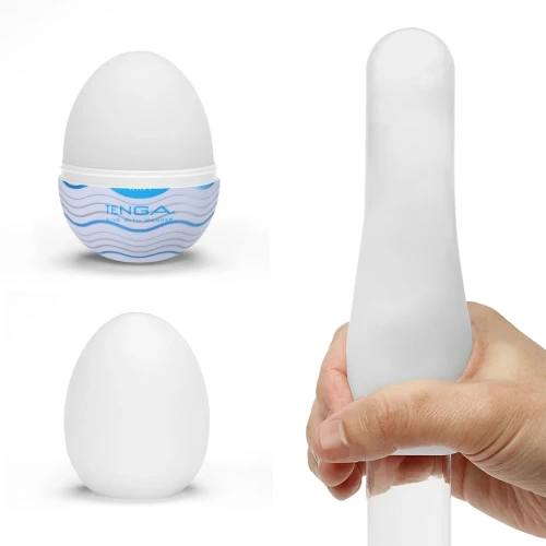 На фото мастурбатор-яйцо Tenga Egg Twister