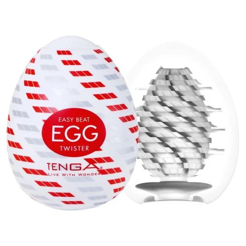 На фото мастурбатор-яйцо Tenga Egg Twister