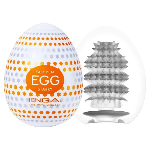 На фото набор яиц мастурбаторов Tenga Egg Standard 3 Pack 1 (Wavy, Starry, Cubic)