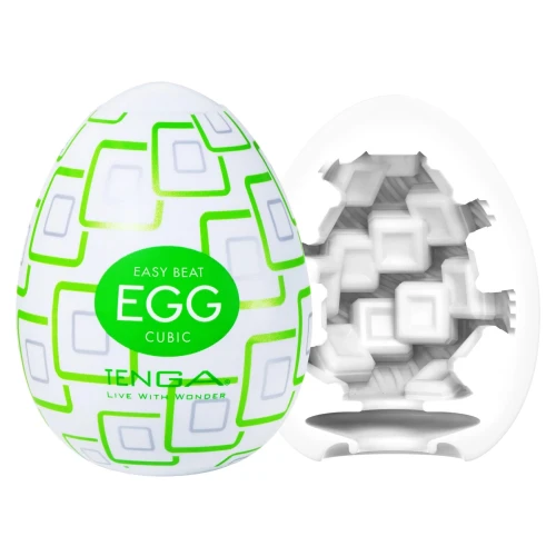 На фото набор яиц мастурбаторов Tenga Egg Standard 3 Pack 1 (Wavy, Starry, Cubic)