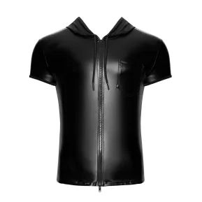 На фото чоловіча футболка з капюшоном Noir Handmade H085 Vexen hooded T-shirt M