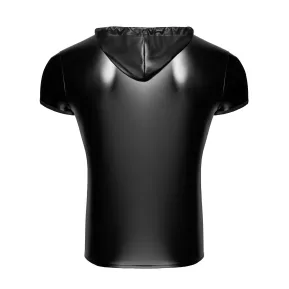На фото чоловіча футболка з капюшоном Noir Handmade H085 Vexen hooded T-shirt M