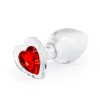 Стеклянная анальная пробка NS Novelties Crystal Desires Medium