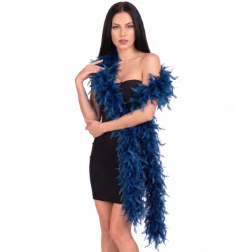 Боа из перьев Art of Sex синее