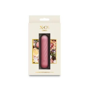 На фото минивибратор NS Novelties X&O's - Crave - Light Pink