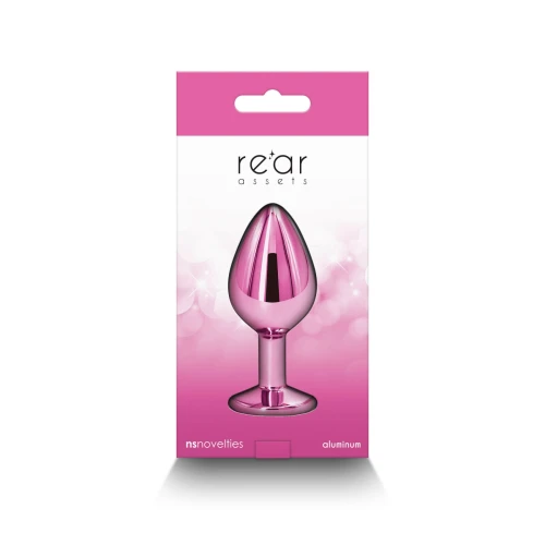 На фото анальная пробка NS Novelties Rear Assets - Medium - Pink