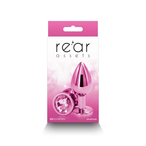 На фото анальная пробка NS Novelties Rear Assets - Medium - Pink