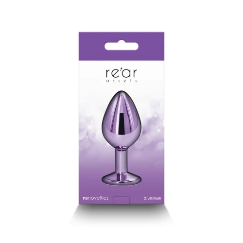 На фото анальная пробка NS Novelties Rear Assets - Medium - Purple