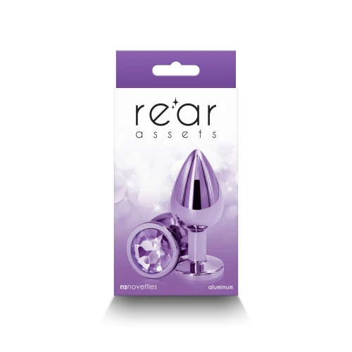 На фото анальная пробка NS Novelties Rear Assets - Medium - Purple