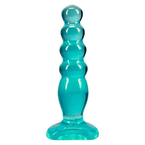 Дилдо Doc Johnson Crystal Jellies 5 Teal