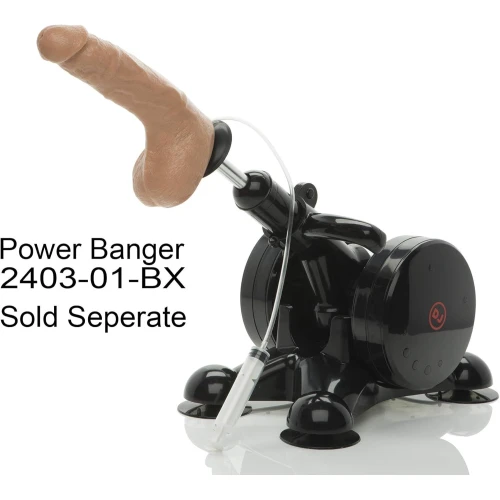 На фото фаллоимитатор Doc Johnson The Realistic Cock ULTRASKYN - Squirting 9,5 Inch Vanilla