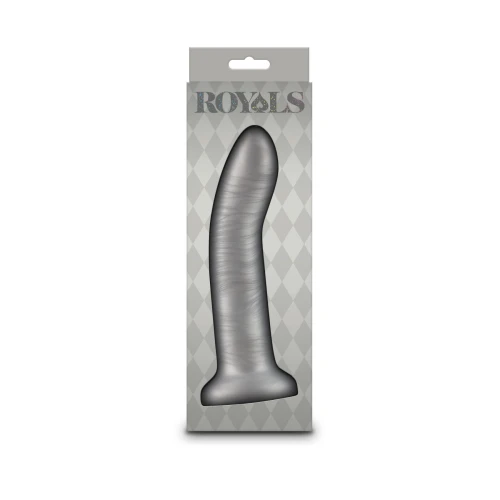 На фото дилдо NS Novelties Royals - 7" Charlie - Metallic Champagne
