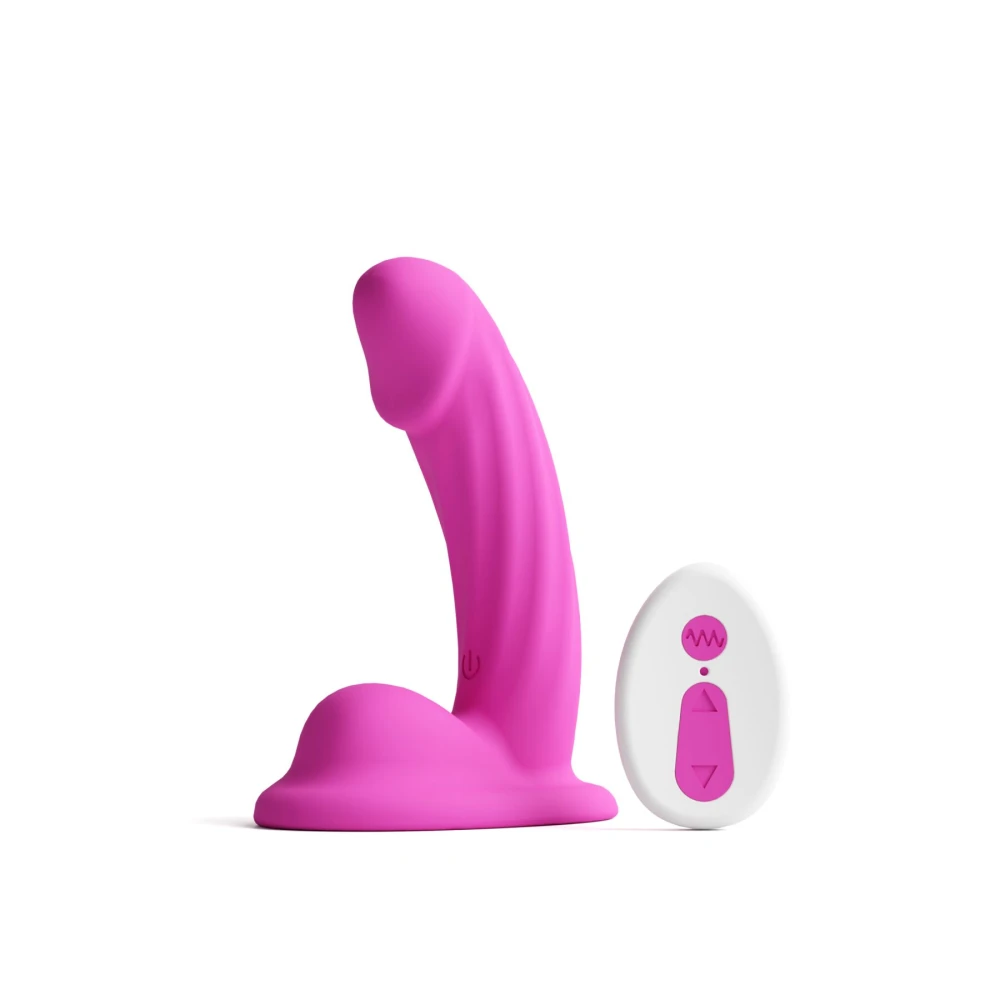 Вибродилдо NS Novelties Colours Curve 5 Pink