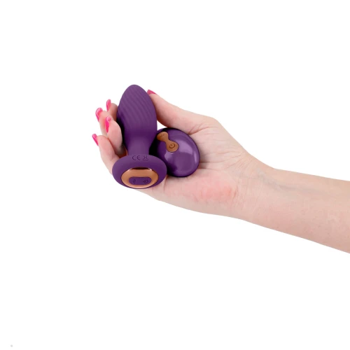 На фото анальная пробка с вибрацией NS Novelties INYA - Alpine - Purple