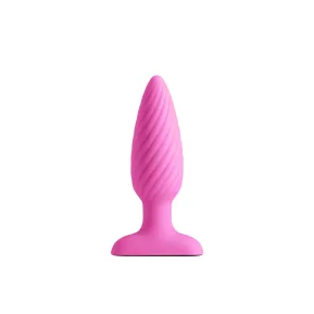 Анальная вибропробка NS Novelties INYA Swirl Pink
