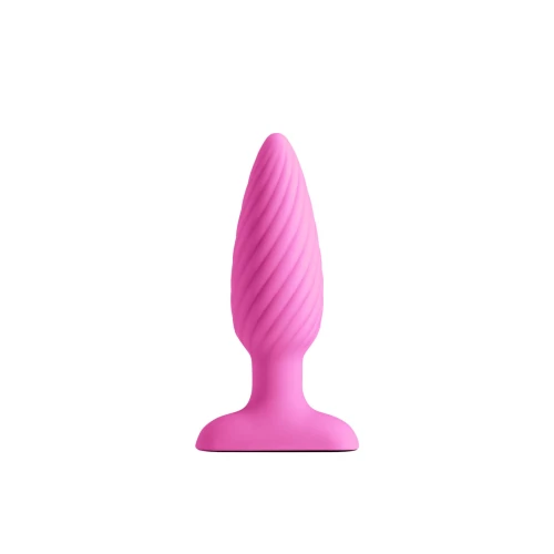 Анальна вібропробка NS Novelties INYA Swirl Pink