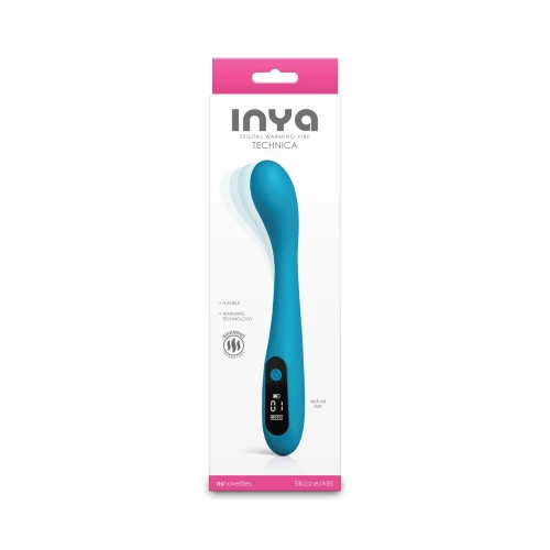 На фото вибратор NS Novelties INYA - Technica - Teal