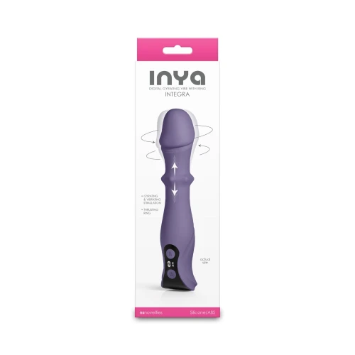 На фото вібратор NS Novelties INYA-Integra-Gray