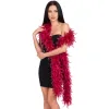 Боа из перьев Art of Sex красное