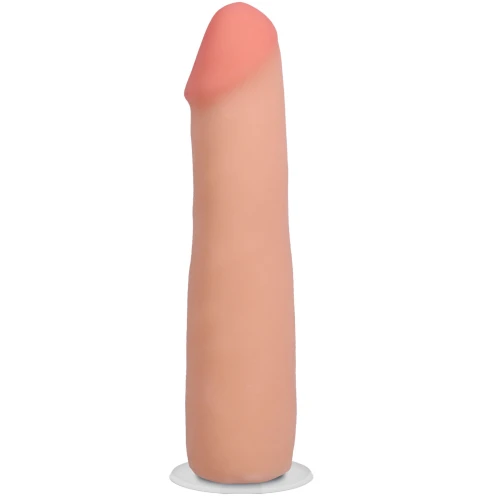 На фото фаллоимитатор Doc Johnson The Realistic Cock ULTRASKYN - 7 Inch Vanilla