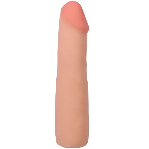 На фото фаллоимитатор Doc Johnson The Realistic Cock ULTRASKYN - 7 Inch Vanilla