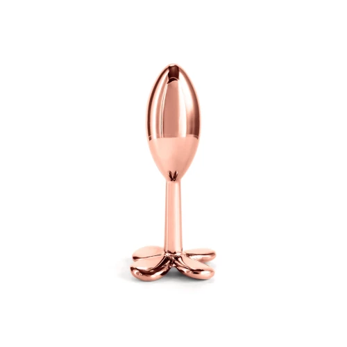 Анальная пробка NS Novelties Rear Assets Clover Rose Gold