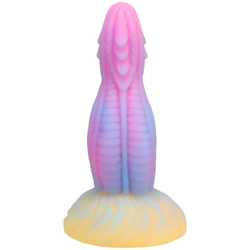 На фото фэнтезийный фаллоимитатор Doc Johnson Vac-U-Lock x Fantasy Fuckers Dragon's Tongue