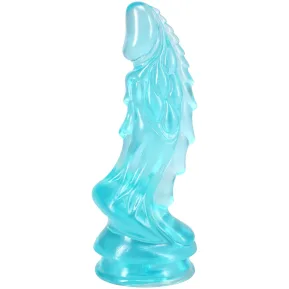 Фэнтезийный фаллоимитатор Doc Johnson Crystal Jellies 8.5 Teal
