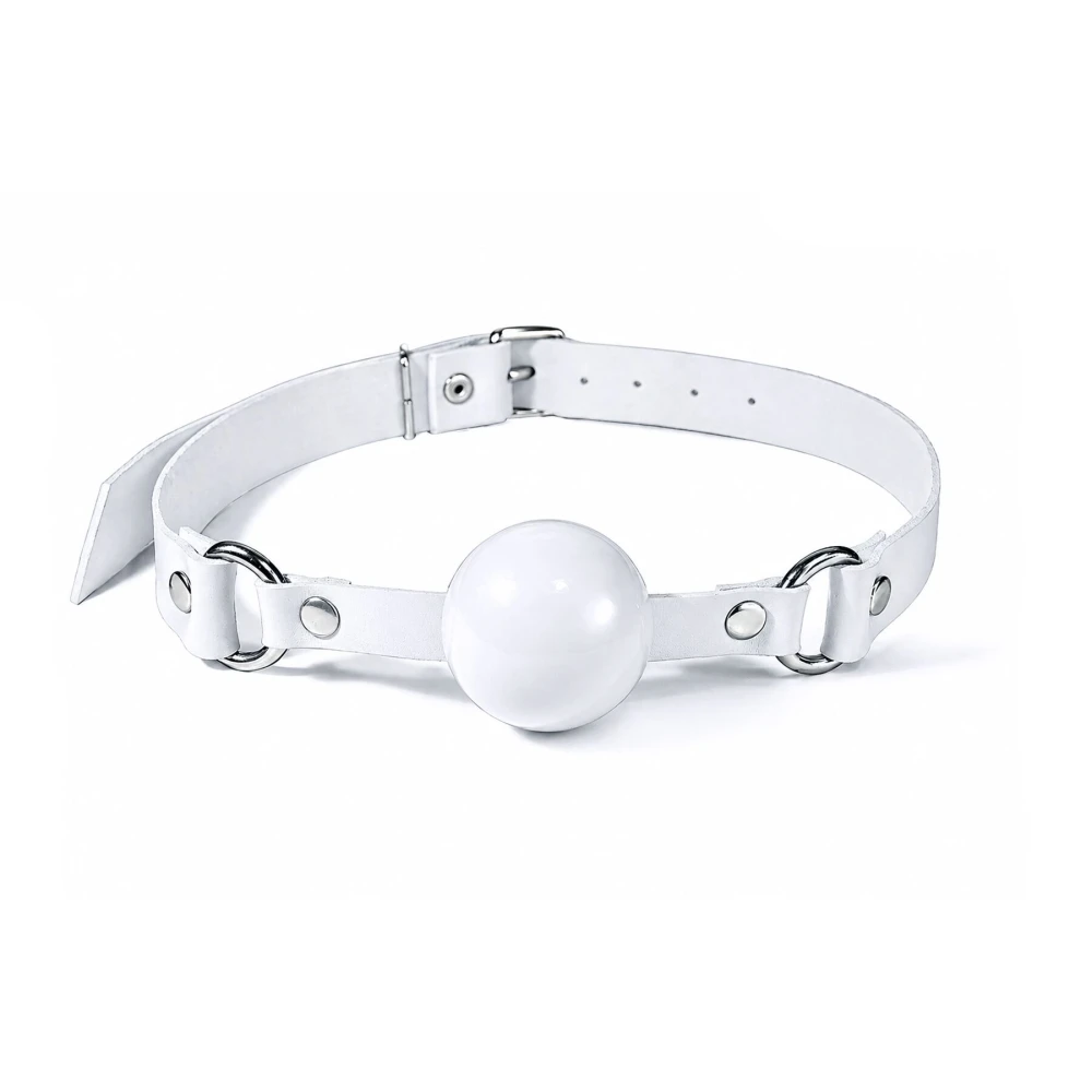 Кляп Feral Feelings Silicon Ball Gag White/White