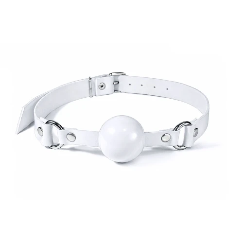 Кляп Feral Feelings Silicon Ball Gag White/White