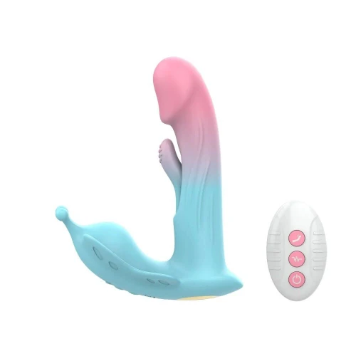 На фото носящийся вибратор Loviss Becky Trigger Panty Vibrator, вибрация + манящее движение, пульт ДУ