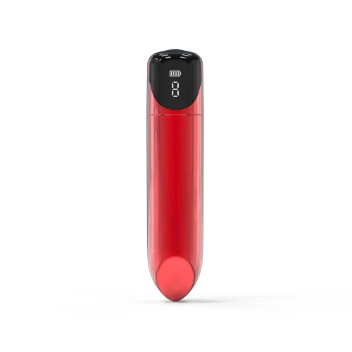 На фото віброкуля-помада Loviss Lipstick Bullet Vibrator, 9 режимів, що перезаряджається
