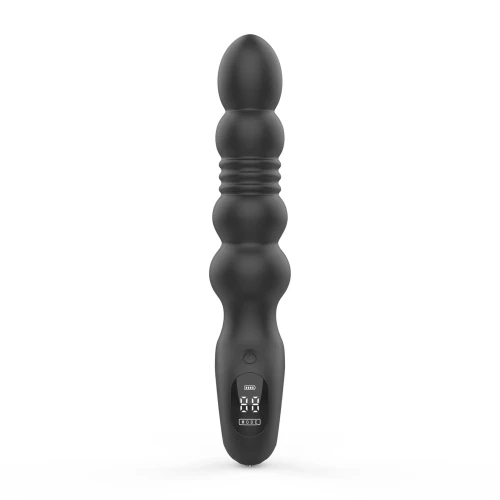 На фото анальный вибратор с пульсацией Loviss Thor Thrusting Anal Plug, 2 мотора